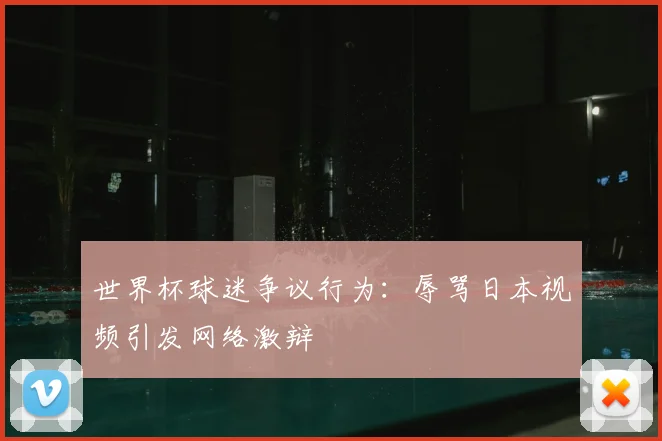 世界杯球迷争议行为：辱骂日本视频引发网络激辩